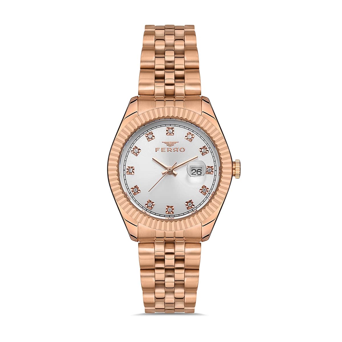 MONTRE FERRO FEMME ACIER